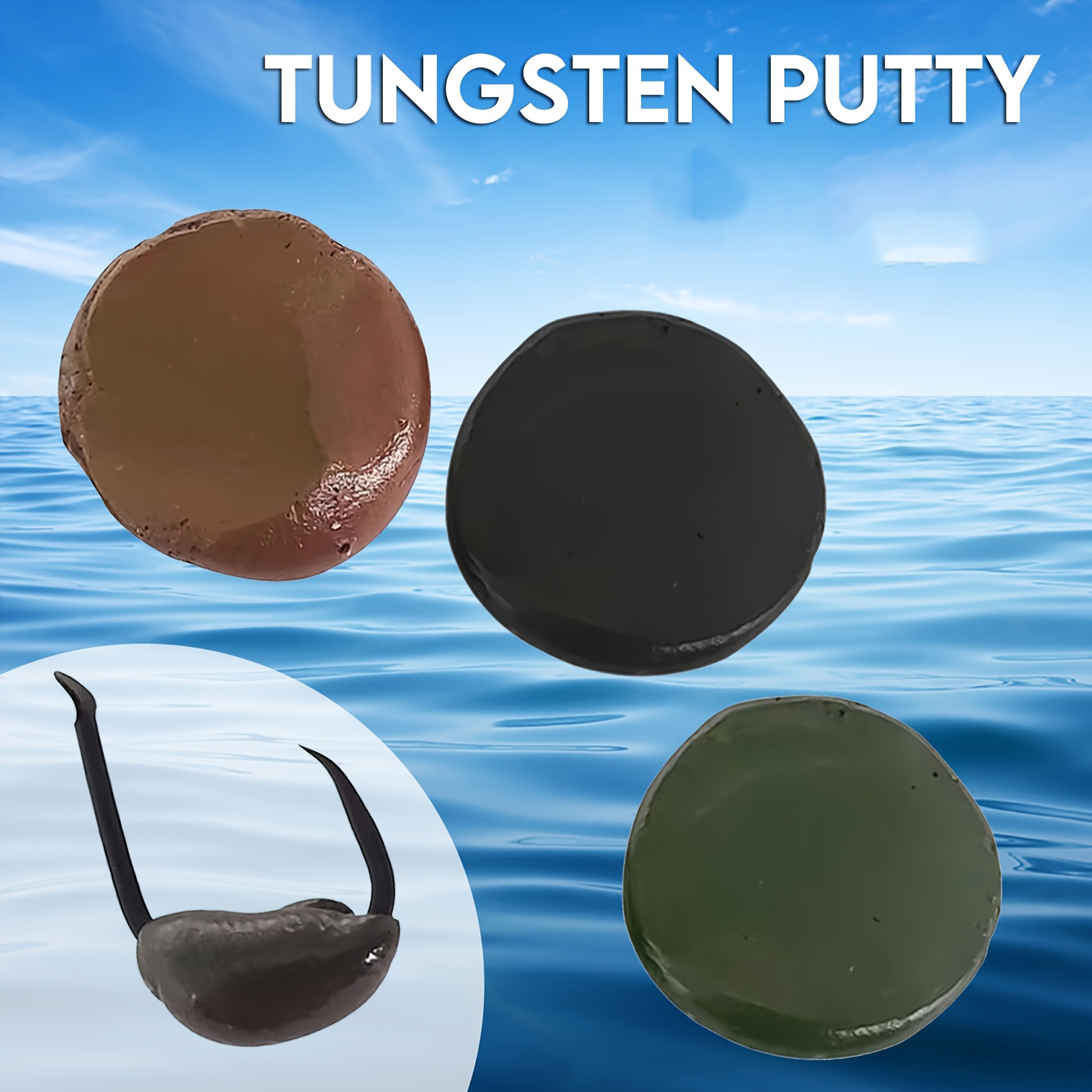 Tungsten Putty 0.5oz(15g) Tika - Tungsten Sinkers review and price