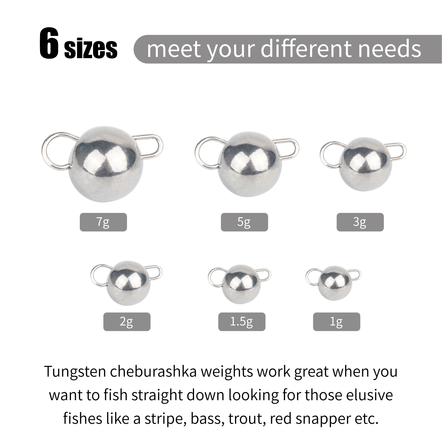 MUUNN 10Pcs Cheburashka Weight - Tungsten Sinkers review and price