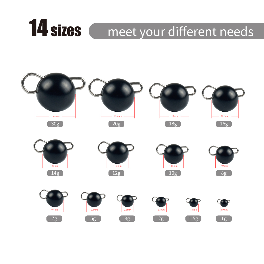 MUUNN 10Pcs Cheburashka Weight - Tungsten Sinkers review and price