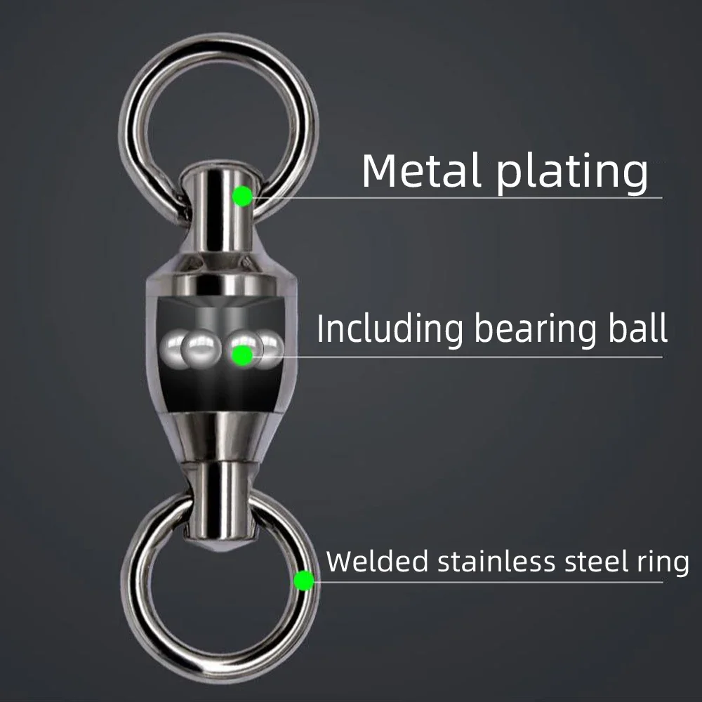 DNDYUJU 50pcs Fishing Swivels  - Fishing Equipment Cheap review and price
