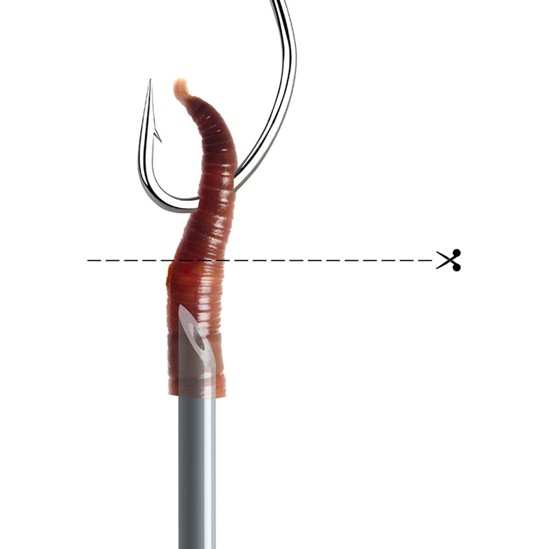 WEIHE 5pcs Earthworm Air Needl - Fishing Equipment Cheap review and price