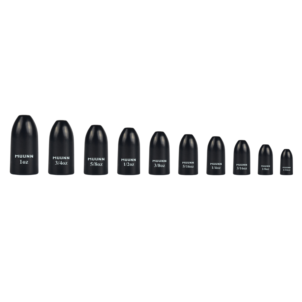 MUUNN 10pcs Worm Weights More  - Tungsten Sinkers review and price
