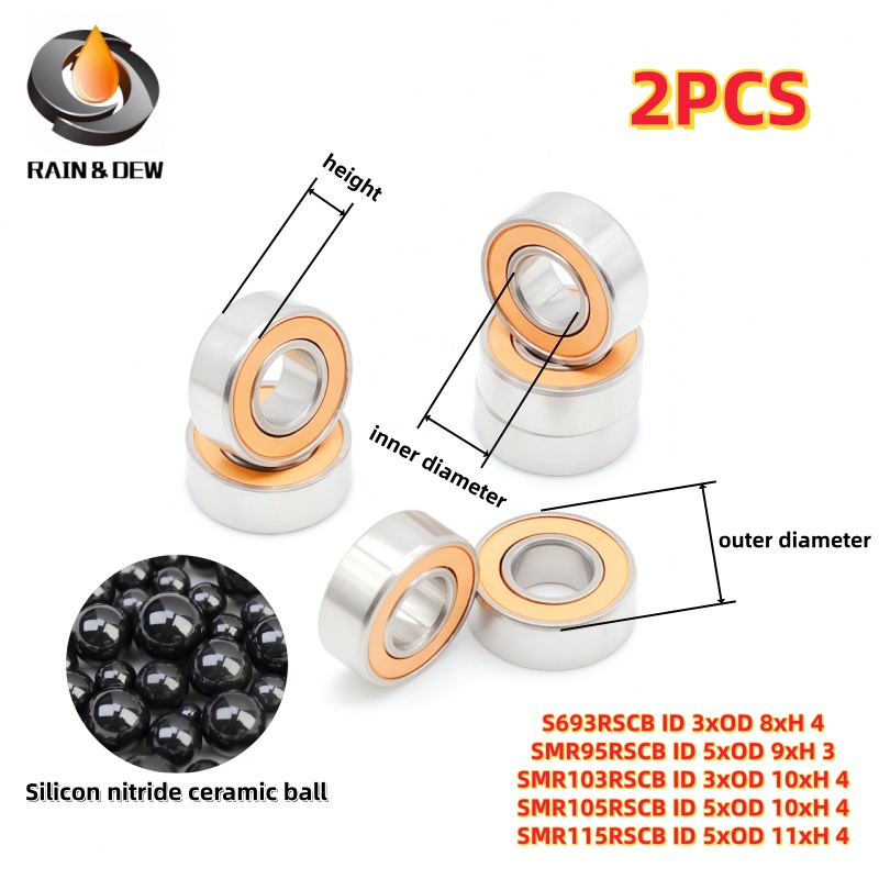 2PCS Miniature Ball Bearing 3x - Baitcasting Reel review and price