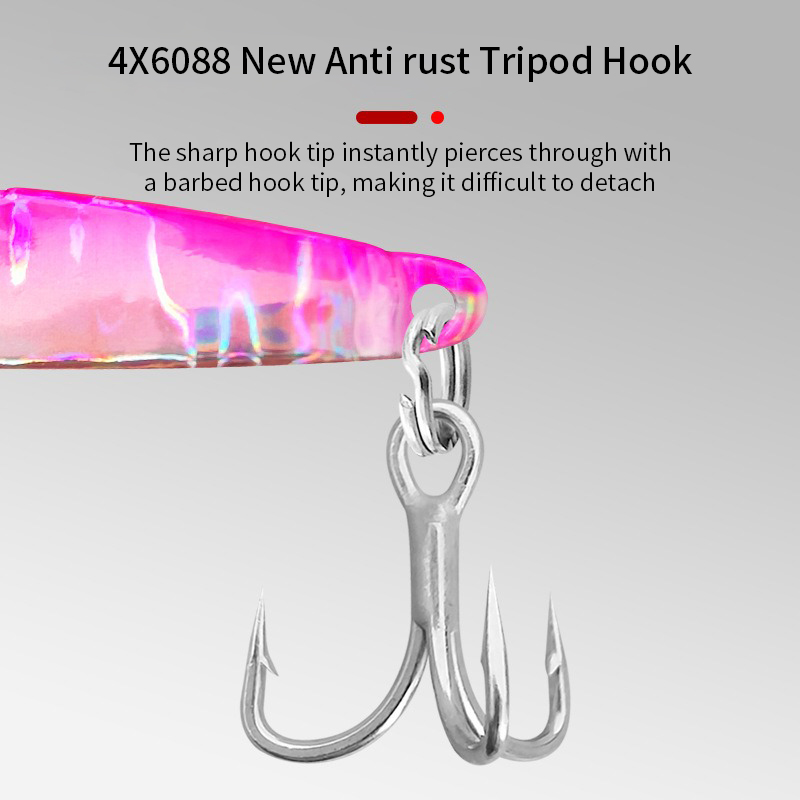 1PC VIB Metal Jig 3D Fish Bait - Fishing Equipment For Trout review and price