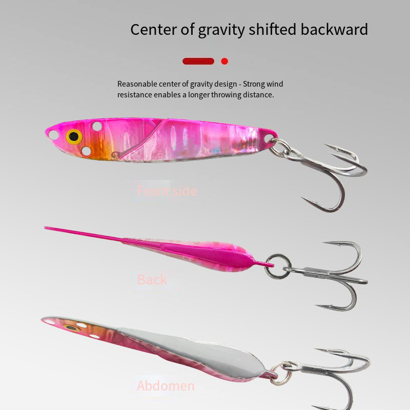 1PC VIB Metal Jig 3D Fish Bait - Fishing Equipment For Trout review and price